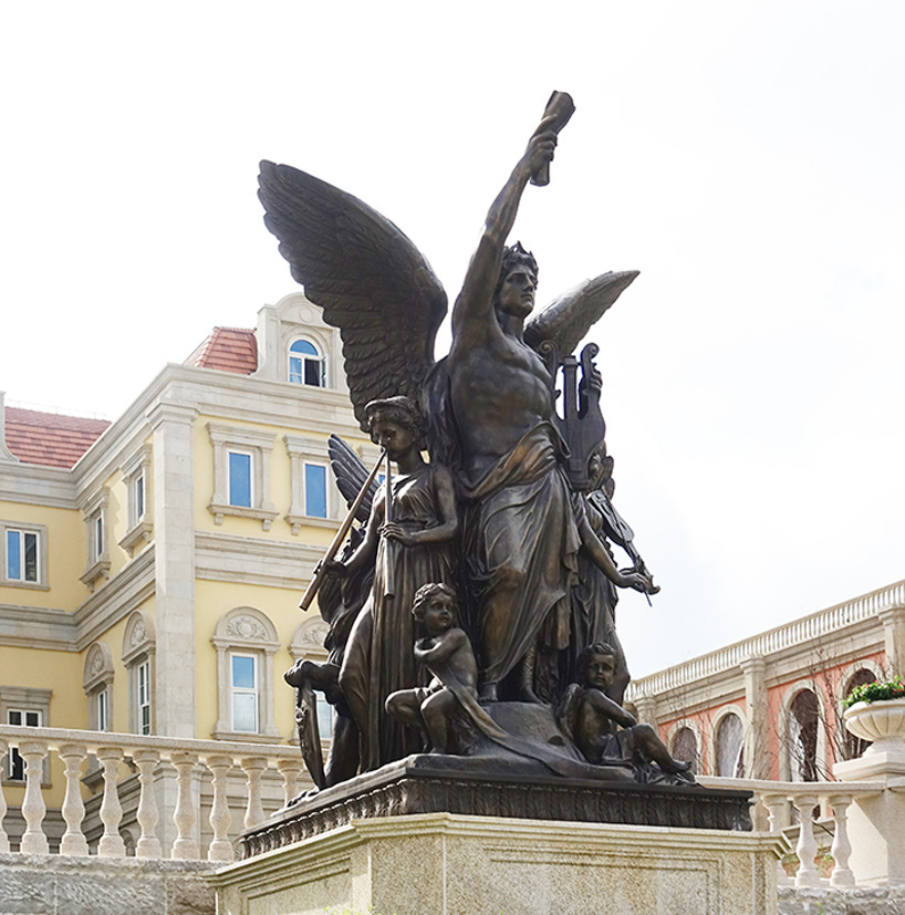 华为贵安云上屯数据中心景观雕塑