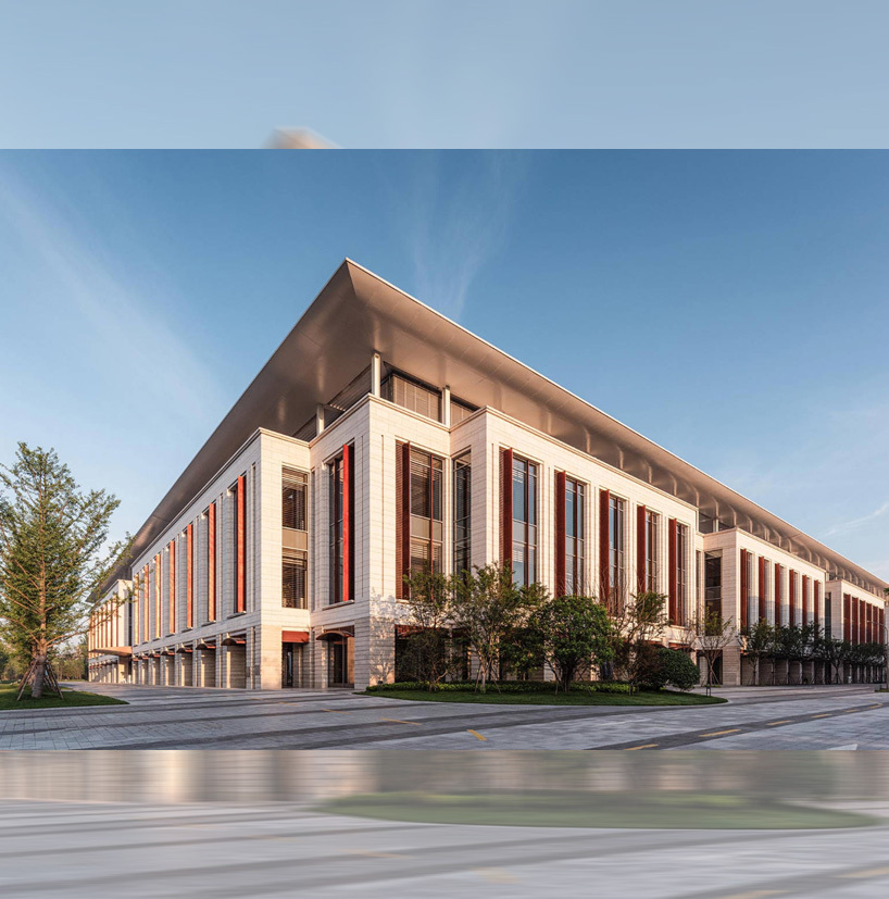 杭州华为全球培训中心--铜装饰