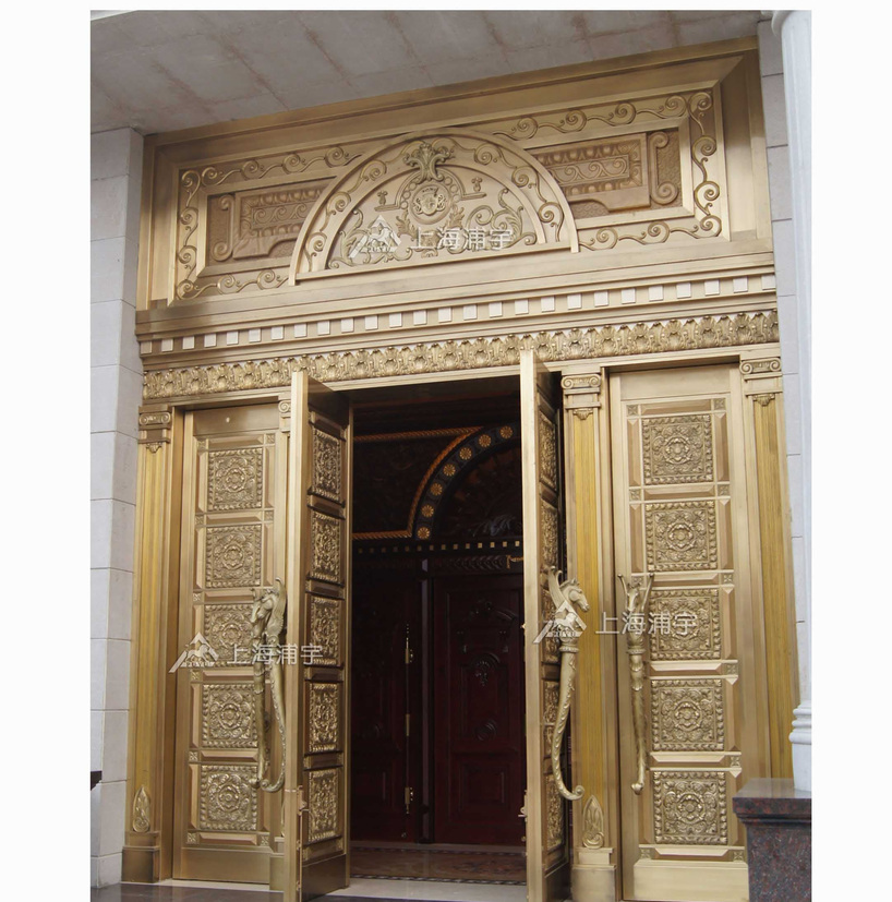 <h4>海澜集团总部铜门</h4><p>海澜集团总部铜门</p>